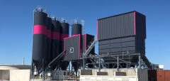 fixed concrete plant